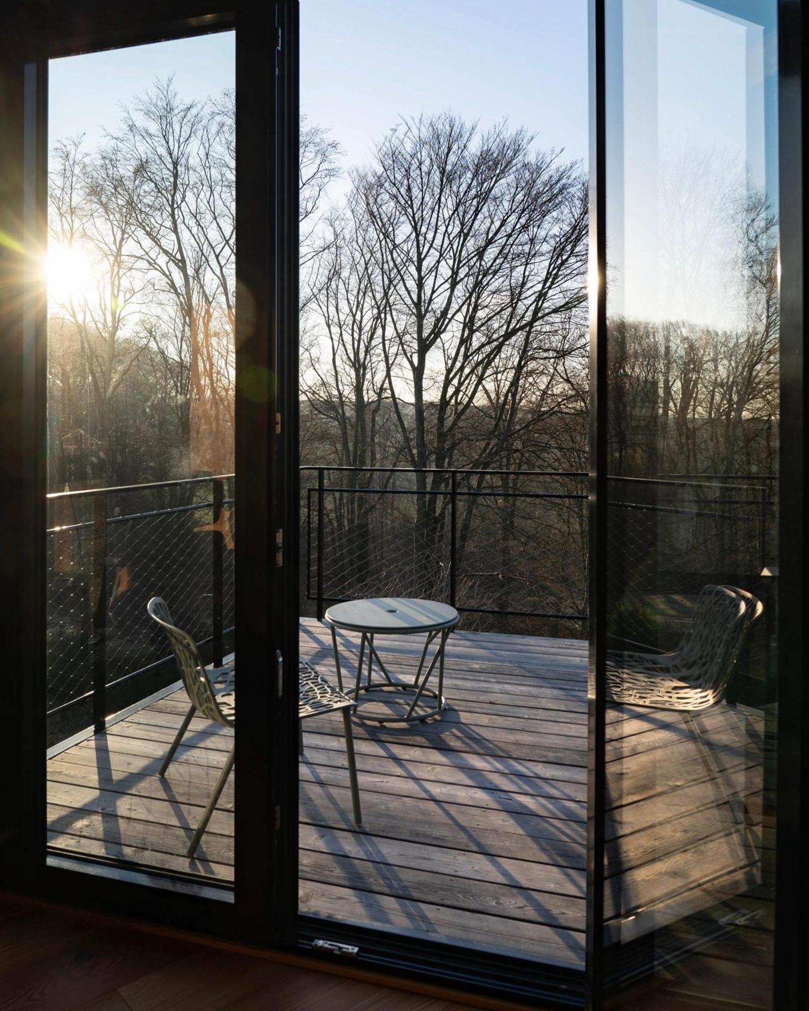 Treeangle - K1 Baumhaus Villa Odenthal Eksteriør bilde